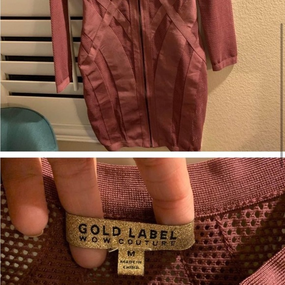 Sexy form fitting see through material dress - Picture 11 of 11